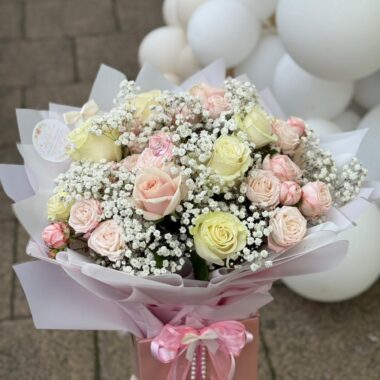 Timeless Whites With a Touch of Blush