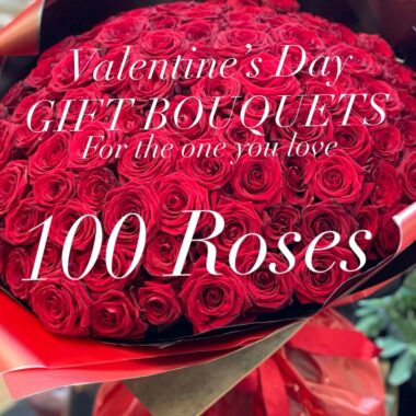 100 Red Roses Bouquet