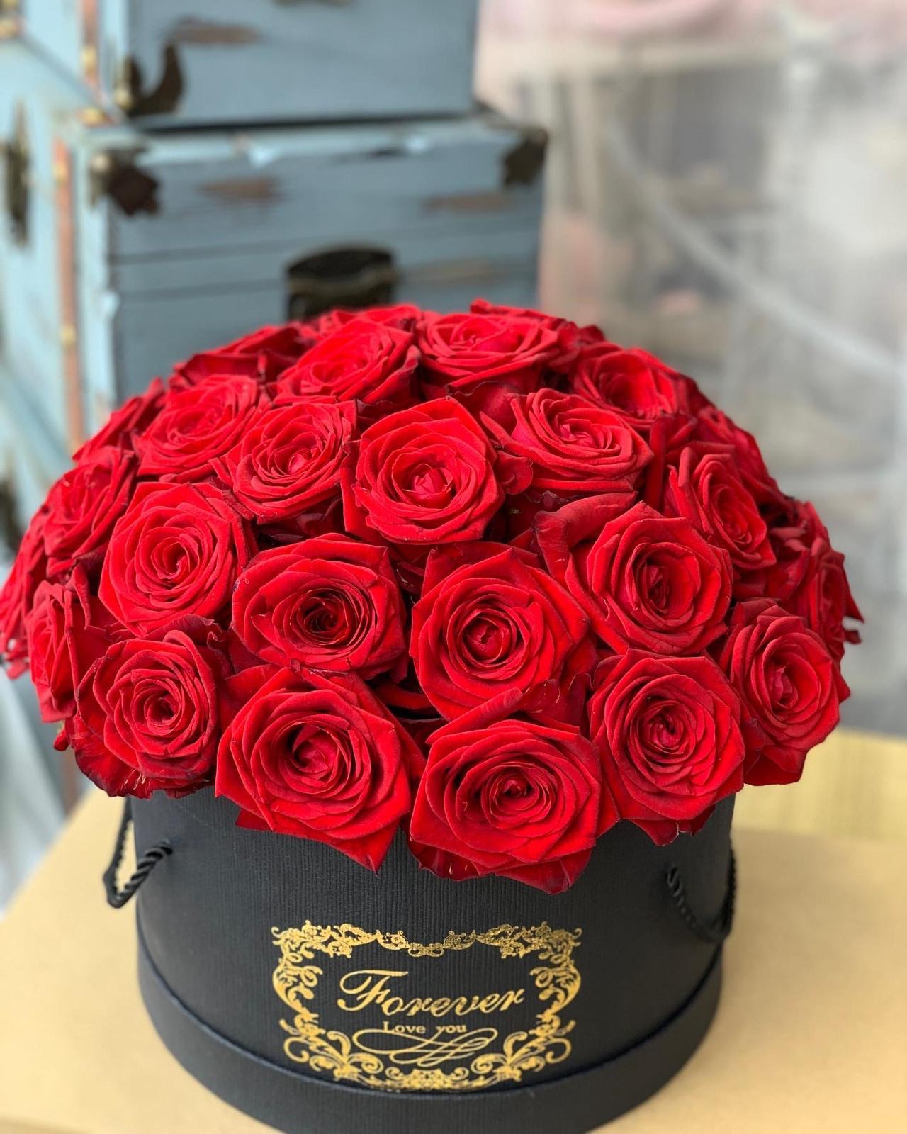 Hat Box Flowers